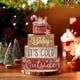 thumbnail image 3 of Decoración Navidad Moucuny Set 4 Pzas Madera Chocolate, 3 of 3