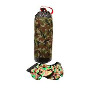 Homewell - Set De Boxeo Infantil Camuflaje Multicolor