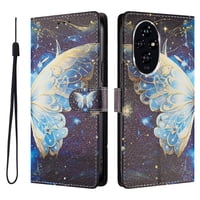 Foxdock Funda Tipo Cartera Para Honor 200 Pro Con Soporte Y Correa – Diseño De Patrones Lindos