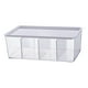 thumbnail image 3 of Caja De Almacenamiento Con Tapa, Estuche Organizador De Cosméticos A Prueba De Polvo Para Mesa De Artículos Diversos, 3 of 3