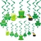 thumbnail image 2 of Kit de decoración para el Día de San Patricio, DAZONGE, con espirales colgantes de 40 quilates, 2 of 8