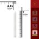 thumbnail image 2 of Velas de cena Lerner 18 cm Pack de 50 – 6 horas sin goteo, 2 of 7