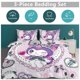 thumbnail image 5 of Kuromi Print Bedding Set Pattern Duvet Cove Set 3 Pieces 1 Quilt Cover And 2 Pillowcases for Women Men Teens, 5 of 5
