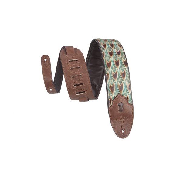 Correa para guitarra Levy's Leathers Sundance de 3 pulgadas de ancho, piel estampada