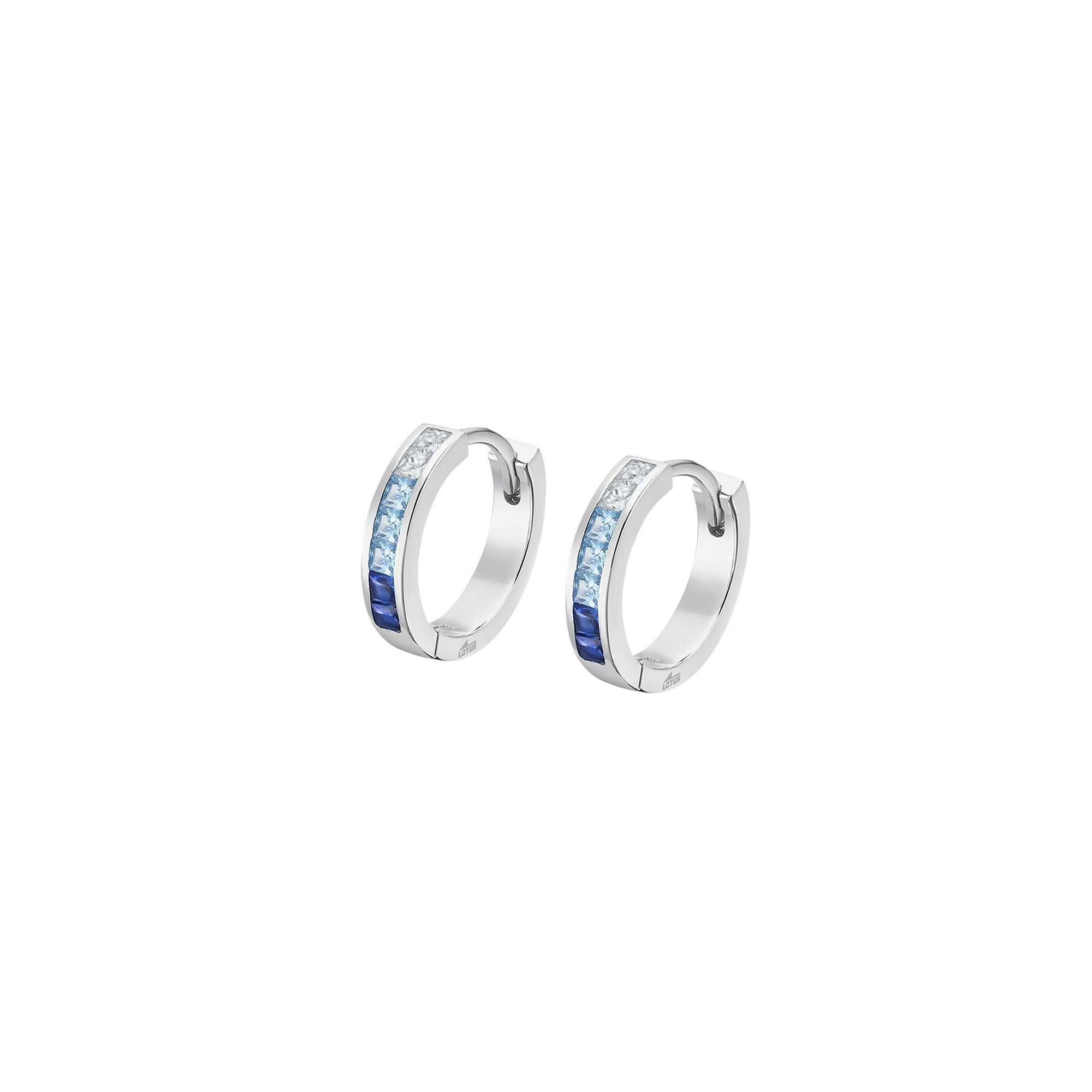 Aros Lp3396-4/6 Lotus Silver Mujer Hoops