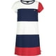 thumbnail image 1 of Vestido Tommy Hilfiger para niñas, manga corta, bandera azul, talla 7, 1 of 3
