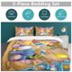 thumbnail image 5 of Winnie The Pooh Bed Duvet Cover Microfiber Bedding Sets 3D Printed Lightweight 3 Piece Comforter Sets for Kids Boys Girls, 5 of 5