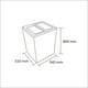 thumbnail image 4 of Freezer  Horizontal / Congelador Industrial D/Acción T/Vidrio 100 Lts. 100 Litros, 4 of 4