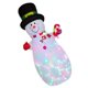 thumbnail image 4 of Decoración Navide?a De Mu?eco De Nieve Inflable Con Estacas Para Vacaciones, 4 of 5