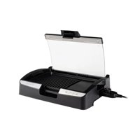 Thomas - Parrilla Electrica Tapa De Vidrio 1800W 225°C Th-224