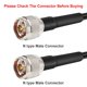 thumbnail image 2 of Cable coaxial XRDS‑RF 15 m N macho a N macho de baja pérdida, 2 of 6