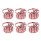 thumbnail image 1 of 6 Uds Anillos Para Servilletas De Calabaza, Hebillas Decorativas Para Servilletas Para Mesa, Fiesta, Navidad, Rosa, 1 of 5