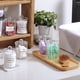 thumbnail image 4 of Dispensador acrílico con soporte Qtip, paquete de 4 unidades, juego de baño AOZITA, 4 of 9