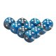 thumbnail image 4 of 10 Uds. Juego De Dados Poliédricos Accesorios De Juegos Familiares Para Favores De Fiesta De Boda Negro Azul Blanco, 4 of 5
