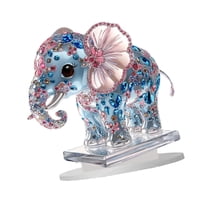 Magideal - Estatua De Escritorio Figurina De Preciosos Regalos De Arte De Decoración Elephant Statue Ornament De Escritorio Para La Oficina De La Oficin
