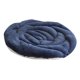 thumbnail image 4 of Cojín De Asiento Felpa Rosa Flor En Forma De Silla Cojín Corto Felpa Cama Dormitorio Azul, 4 of 5