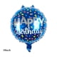 thumbnail image 4 of Set de globos para fiesta de décimo cumpleaños de Chaungfu, 11 unidades, tema azul, 4 of 8