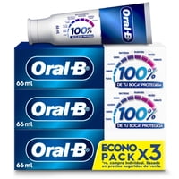 Pasta De Dientes Oral-B 100%, 3 Un