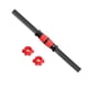 thumbnail image 5 of Varilla para mancuernas, mangos roscados, fácil de usar, agarre antideslizante con 2 tuercas, juego de mancuernas para gimnasio, ejercicio, accesorios , 35cm, 5 of 5