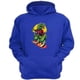 thumbnail image 1 of Poleron Canguro Dinosaurio Skate Azul Talla Xs Unisex, 1 of 3