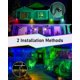 thumbnail image 4 of Reflector LED exterior HIBOITEC 12W RGB impermeable 120V, 4 of 7