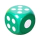 thumbnail image 4 of Dados de espuma EVA D6 de 30 cm, para jugar, enseñar matemáticas, habilidades matemáticas tempranas, juegos de mesa para el aula, niños y niñas, para rellenar bolsas, regalos de fiesta Verde, 4 of 5