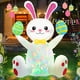 thumbnail image 1 of Conejito hinchable Ahititi para decoración de Pascua, 1,2 m, con luz LED, 1 of 7