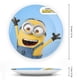 thumbnail image 2 of Minions Plato decorativo de porcelana fina (bone china), plato decorativo de cerámica para hogar, oficina, soporte de pared, platos decorativos para dormitorio - 6 pulgadas (15 cm), 2 of 6