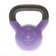 thumbnail image 1 of Kettlebell Body Sport, hierro fundido, revestido de vinilo, 9 kg, color morado claro, 1 of 8