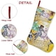 thumbnail image 5 of Mobile Suit Gundam SEED Freedom Tema: Calcetines de Navidad, fino lino blanco para colgar en escaleras y chimenea, decoración navideña para el hogar, regalo de Navidad. 45cm × 32cm, 5 of 5