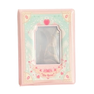 Magideal - Portatarjetas De Fotos De 3 Pulgadas, Carpeta De Libros, Mini Álbum De Fotos, Mini Álbum De Fotos, Sesión Fotográfica Para Cámara Instantánea, Tarjeta Estilo O