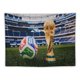 thumbnail image 1 of FIFA Tapiz Temático Anti-Bolitas, Regalo Colgante de Pared, Fondo para Habitación, Dormitorio, Fans, Pancarta de Fondo, Suministros de Decoración para Fiesta de Cumpleaños 75*100CM,30", 1 of 6