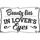 thumbnail image 1 of Decomural Beauty Lies In Lovers Eyes Love WS-45668, 1 of 2
