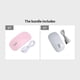 thumbnail image 1 of Mini Nail Polish Glue Drying Lamp USB Interface Folding Mini Mouse Light Therapy Lamp LED Nail Enhancement Lamp, 1 of 3
