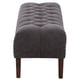 thumbnail image 2 of Banqueta Santi capitone Gris, 2 of 3