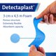 thumbnail image 4 of Apósito para heridas Detectaplast 3 cm × 4,5 m Azul Autoadhesivo, 4 of 7