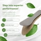 thumbnail image 4 of Zapato Insoles H HANDARTE vestido delgado de cuero sin calcetines para hombre, 4 of 6