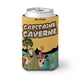 thumbnail image 1 of Capitán Cavernícola Funda enfriadora de latas, aislante de bebidas para mantener frías o calientes, funda térmica plegable para latas, portabebidas reutilizable, 1 of 6