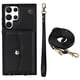 thumbnail image 1 of Crossbody PU Leather Phone Case For Samsung Galaxy S23 S22 Plus Note 20 Ultra Wallet Card Slots Magnetic Lanyard Cover, 1 of 3