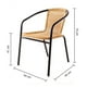 thumbnail image 5 of Pack 4 Silla De Terraza Ratán Sintético y Acero Beige, 5 of 6