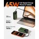 thumbnail image 2 of Cargador portátil INIU 20000mAh 45W con cable USB-C verde, 2 of 8