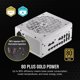 thumbnail image 4 of Fuente de alimentación CORSAIR RM1000x Shift totalmente modular ATX 80 Plus Gold, 4 of 7