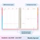 thumbnail image 4 of Agenda Blue Sky 18 cm Arcoíris 2026‑2027, 4 of 8