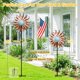 thumbnail image 4 of Molino de Viento de Metal Grande LimeHill para Exterior 61x213 cm, 4 of 7