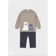 thumbnail image 1 of Conj. Pantalon largo y jersey azul 2 años, 1 of 4