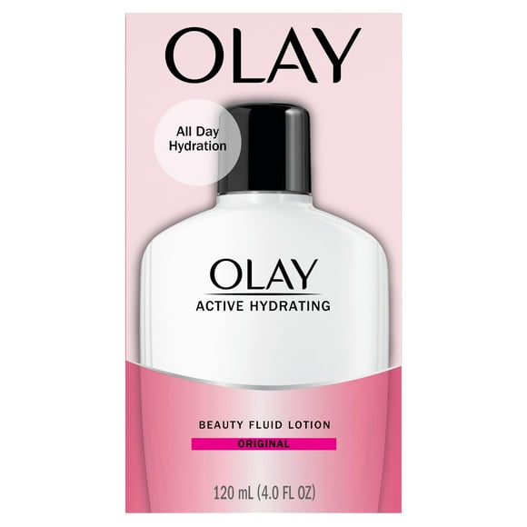 Loción fluida hidratante Olay Active Hydrating Beauty (120 ml x 2)