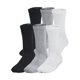 thumbnail image 1 of Pack de 6 calcetines Under Armour unisex para entrenamiento infantil y juvenil, 1 of 4