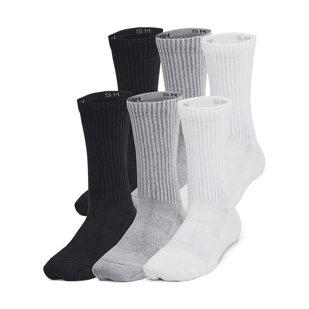 Pack De 6 Calcetines Under Armour Unisex Para Entrenamiento Infantil Y Juvenil