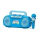 thumbnail image 4 of Micrófono Para Niños Máquina De Karaoke Práctico Portátil Para Acampar Picnic Interior Azul, 4 of 5