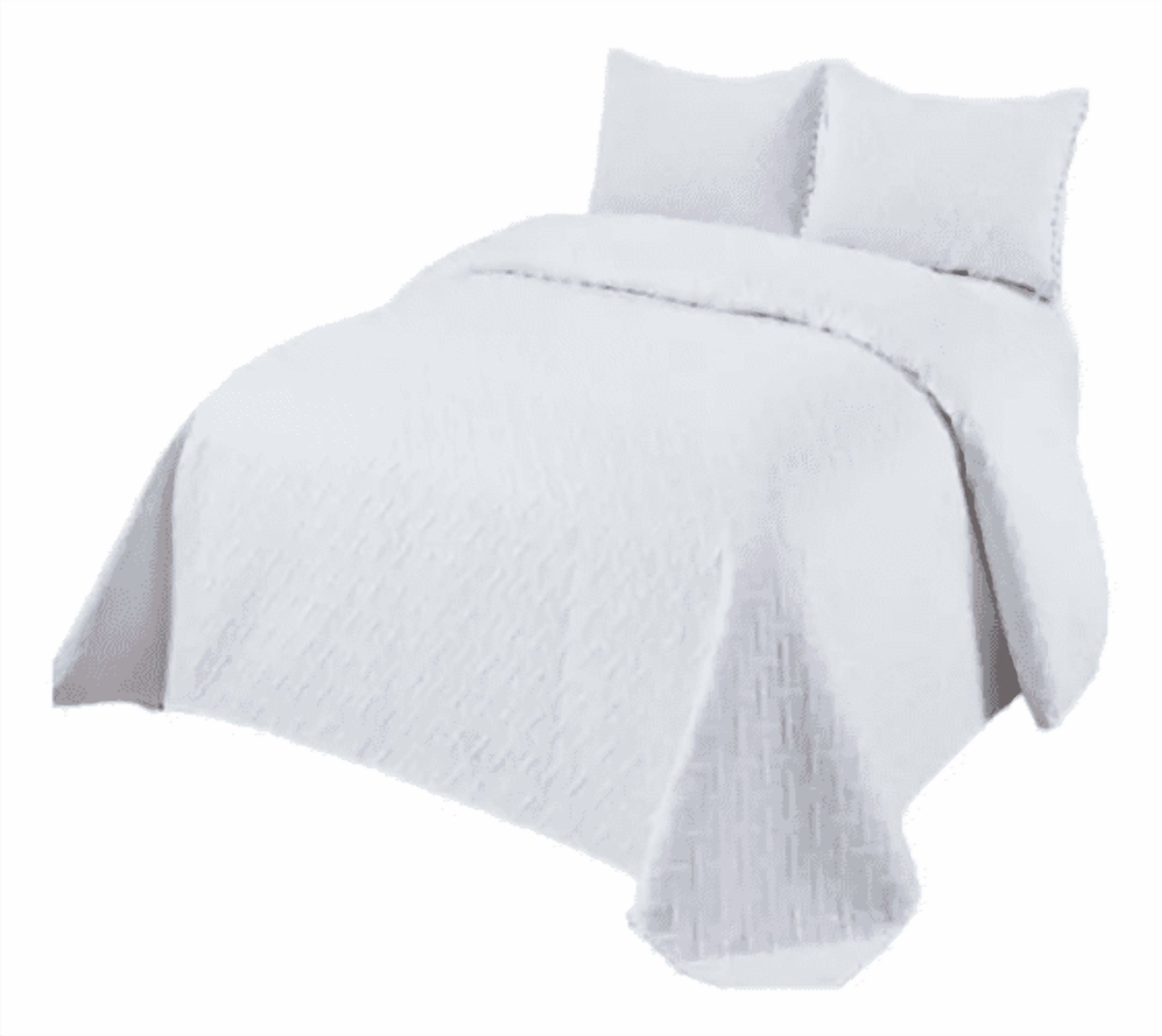 Genérico - Cubrecama Verano Pompones Elegante 2 Plazas L6